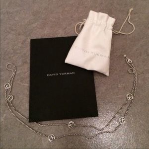 David Yurman DY Logo Necklace